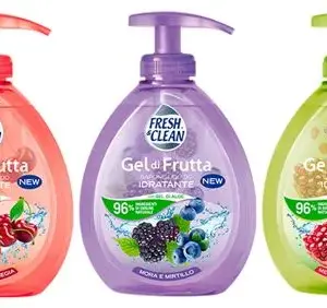 Fresh & Clean gyümölcsös zselés folyékony szappan 300 ml