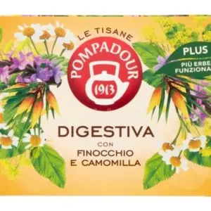 Pompadour Tisana Digestive Plus emésztést segítő gyógytea 36 g