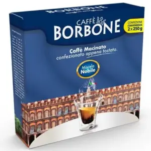 Caffè Borbone Macinato Nobile őrölt kávé 2×250 g