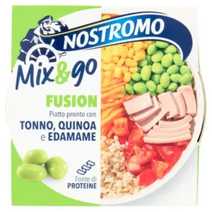 Nostromo Le Insalate Fusion tonhalas, quinoás, edamame-saláta 190 g