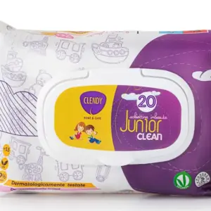 Clendy baba törlőkendő tetővel 20 db