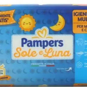 Pampers Sole e Luna baba törlőkendő 40–46 db