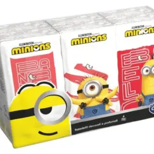 Disney Minions gyermek papírzsebkendő 6 csomag