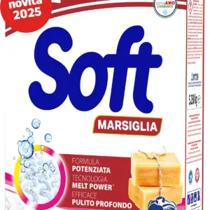 Soft Marseille illatú mosópor 5,25 kg (105 adag)