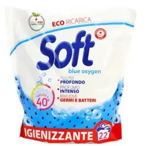 Soft utántöltő mosópor klasszikus illattal (22 adag)