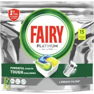 Fairy Platinum citrom illatú mosogatógép kapszula 16 db