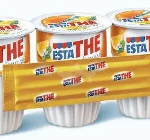 Estathé citromos jegestea poharas kiszerelésben (3×200 ml)