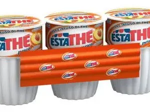 Estathé őszibarackos jegestea poharas kiszerelésben (3×200 ml)