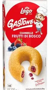 Elledi Lago erdei gyümölcsös fánk (6×40 g)