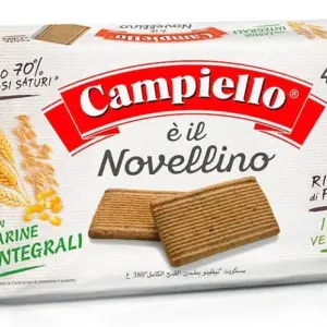 Campiello Novellino teljes kiőrlésű keksz 350 g