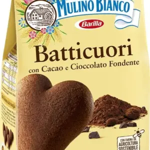 Mulino Bianco Batticuori kakaós szív alakú keksz 350 g