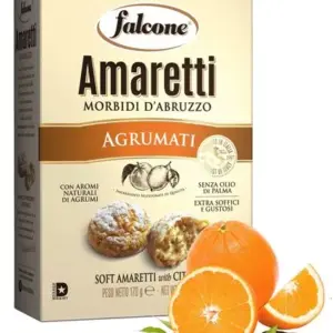 Falcone puha amaretto keksz citrusos ízben 170 g