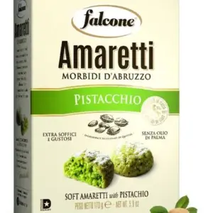 Falcone puha amaretto keksz pisztáciás ízben 170 g