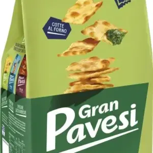 Gran Pavesi pestós ropogós keksz 180 g