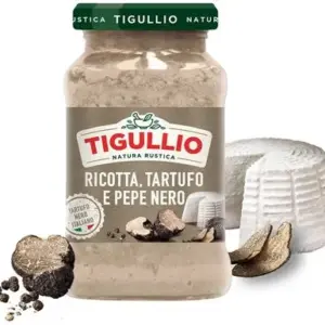 Tigullio ricottás–szarvasgombás–borsos pesto szósz 185 g