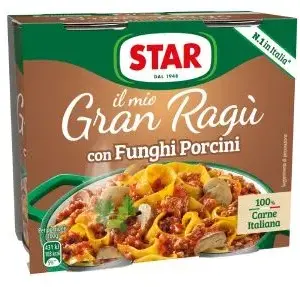 Star Gran Ragù vargányás hússzósz 2×180 g