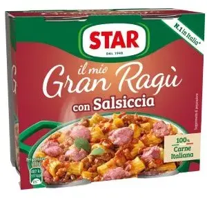Star Gran Ragù kolbászos hússzósz 2×180 g
