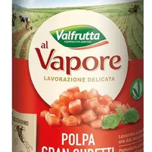 Valfrutta darabolt paradicsom (nagy kockák) 400 g konzerv