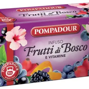 Pompadour erdei gyümölcs ízű teakeverék 20 filter (60 g)