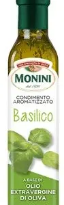 Monini bazsalikomos ízesítésű olaj 250 ml