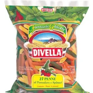 Divella trikolór penne tészta No.27 500 g