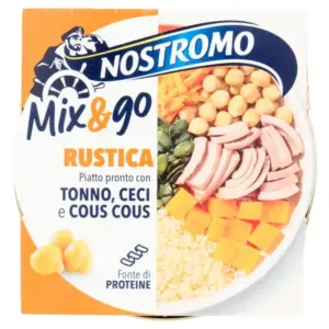 Nostromo Le Insalate Rustica tonhalas zöldséges saláta 190 g