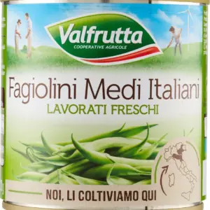 Valfrutta közepes zöldbab konzerv 400 g