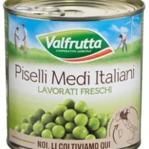Valfrutta közepes zöldborsó konzerv 410 g