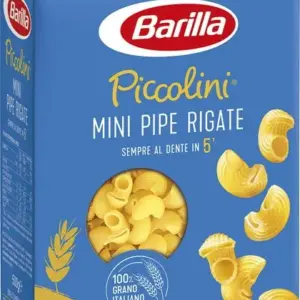 Barilla Piccolini pipe rigate tészta 500 g