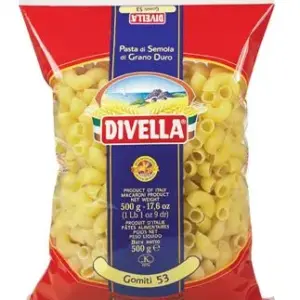Divella gomiti (könyök) tészta No.53, 500 g