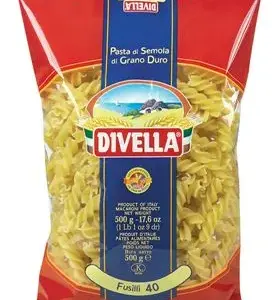 Divella fusilli tészta No.40, 500 g