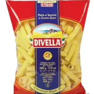 Divella canneroni rigati tészta No.21, 500 g