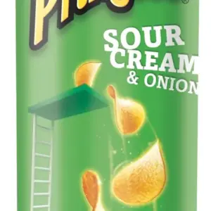 Pringles tejfölös–hagymás ízű chips 175 g