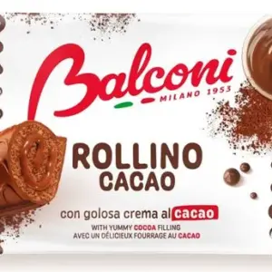 Balconi Rollino Cacao kakaós piskótatekercs 222 g