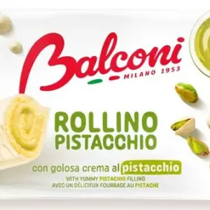 Balconi Rollino Pistacchio N’Joy pisztáciás piskótatekercs 222 g