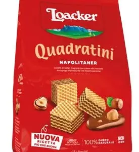 Loacker Quadratini Napolitaner ostyakocka 125 g