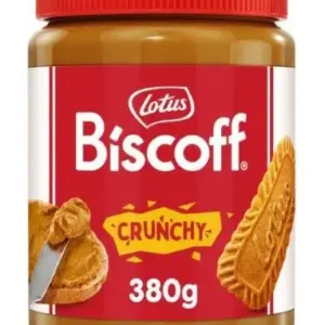 Lotus Biscoff Crema Crunchy karamellás kekszkrém 380 g