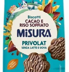 Misura Privolat kakaós–puffasztott rizses keksz 290 g