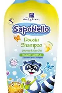 Saponello gyengéd tusfürdő és sampon gyermekeknek 250 ml