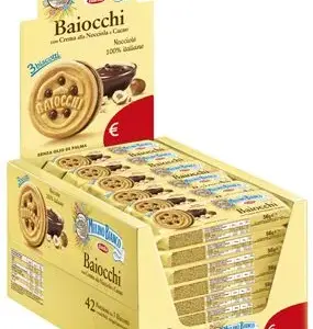 Mulino Bianco Baiocchi Nocciola mogyorókrémes minikeksz 28 g