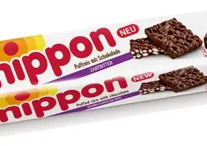 Nippon Snack Dark étcsokis puffasztott rizsszelet 200 g