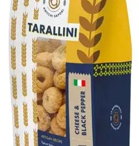 Biellebi Taralli Cacio e Pepe sajtos-borsos taralli 250 g