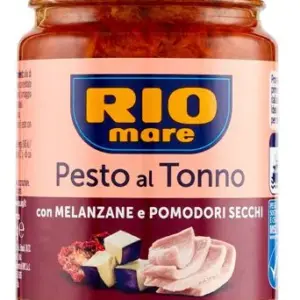 Rio Mare tonhalas–padlizsános–paradicsomos pesto szósz 130 g
