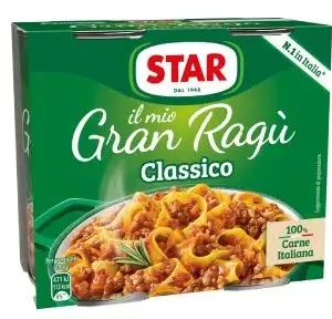Star Gran Ragù Carne hússzósz 2×180 g