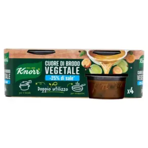 Knorr Cuore di Brodo zöldségleves alap 4×28 g (112 g)
