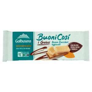 Galbusera BuoniCosì kakaós-vaníliás wafer hozzáadott cukor nélkül 175 g