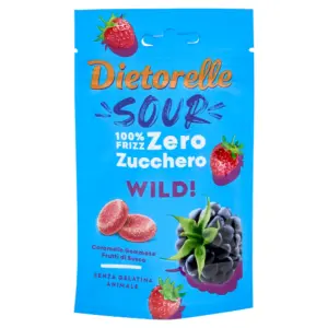 Dietorelle Sour erdei gyümölcsös gumicukor 70 g