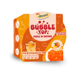 Bubble Top őszibarack ízű tea gyöngyök