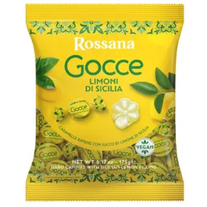 Rossana Gocce Szicíliai citromos töltött cukorka 175 g