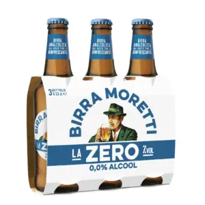 Birra Moretti La Zero alkoholmentes sör 0,0% 3×330 ml